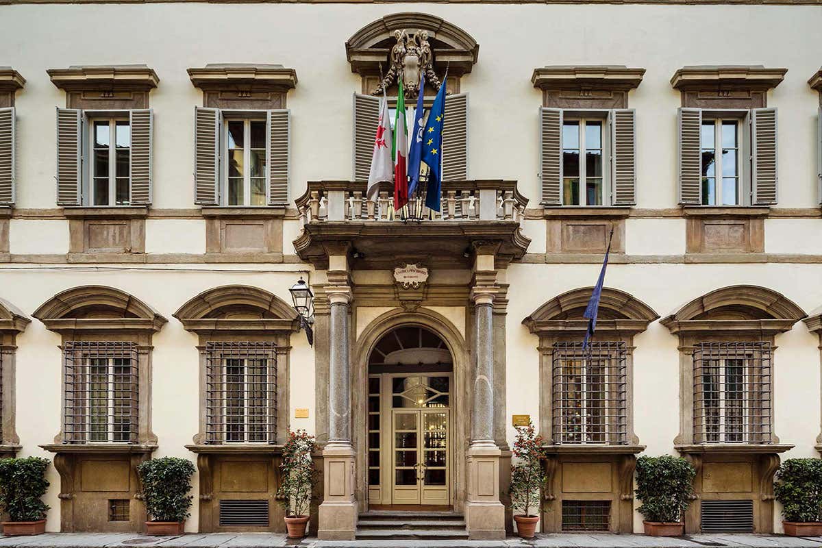 L'ingresso di Palazzo Firenze by Baglioni Hotels & Resorts