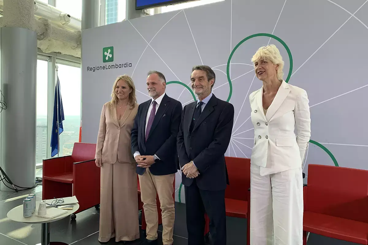 Roberta Garibaldi, Massimo Garavaglia, Attilio Fontana, Maria Elena Rossi Ministero del Turismo ed Enit lanciano il progetto Italia
