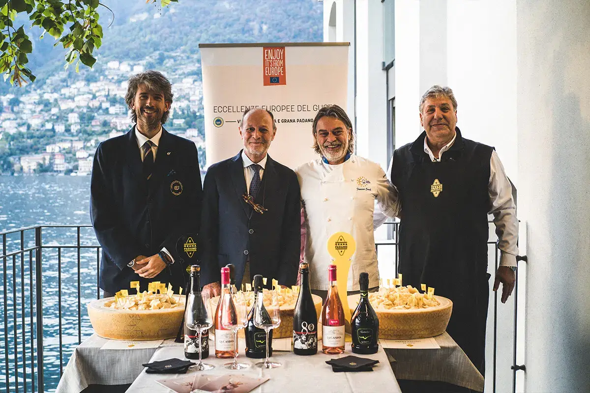 Federico Bovarini, Gabriele Ancona, Francesco Cranchi e Cornelio Marini &ldquo;Nati per stare insieme&rdquo; sul lago al Belvedere di Torno