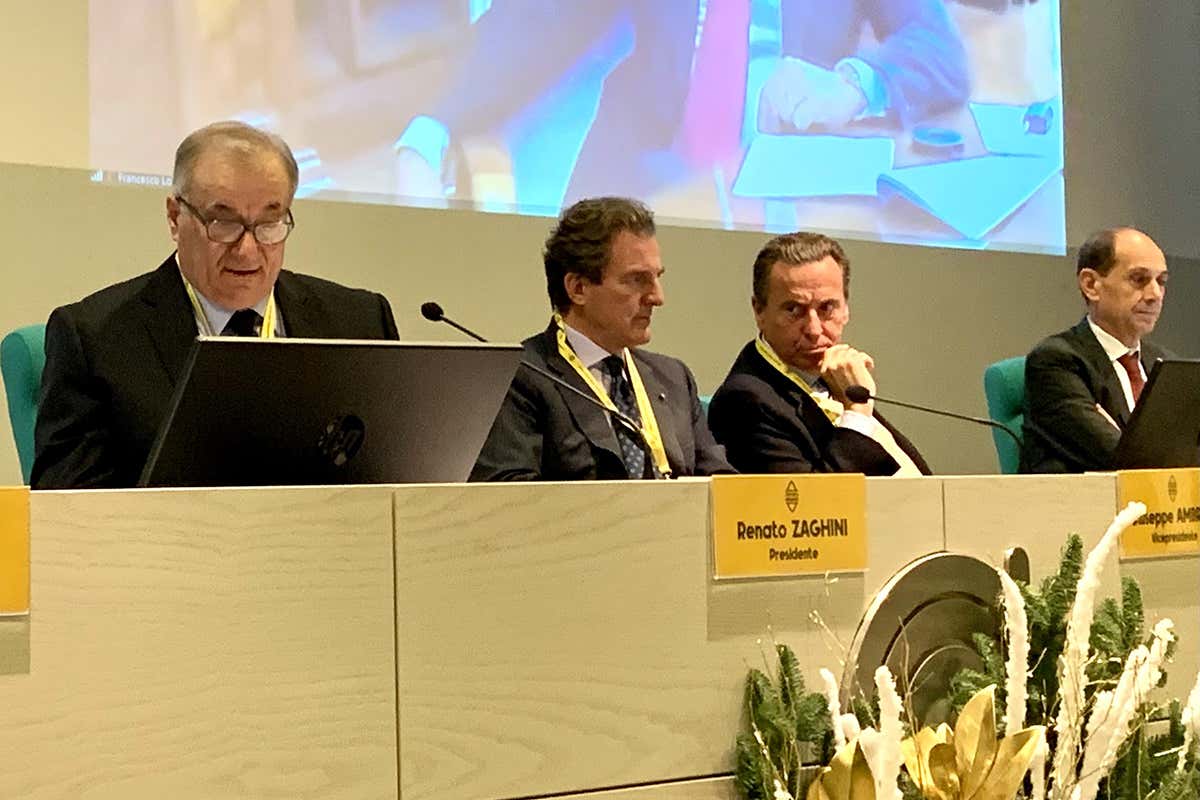 L'intervento di Renato Zaghini Francesco Lollobrigida: &laquo;Grana Padano un lavoro eccezionale&raquo;