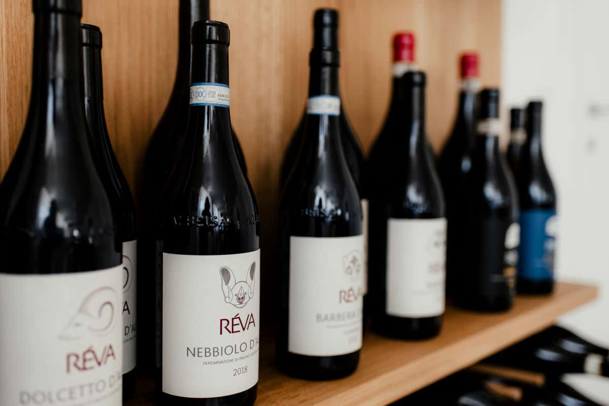 Alcuni vini della cantina Réva