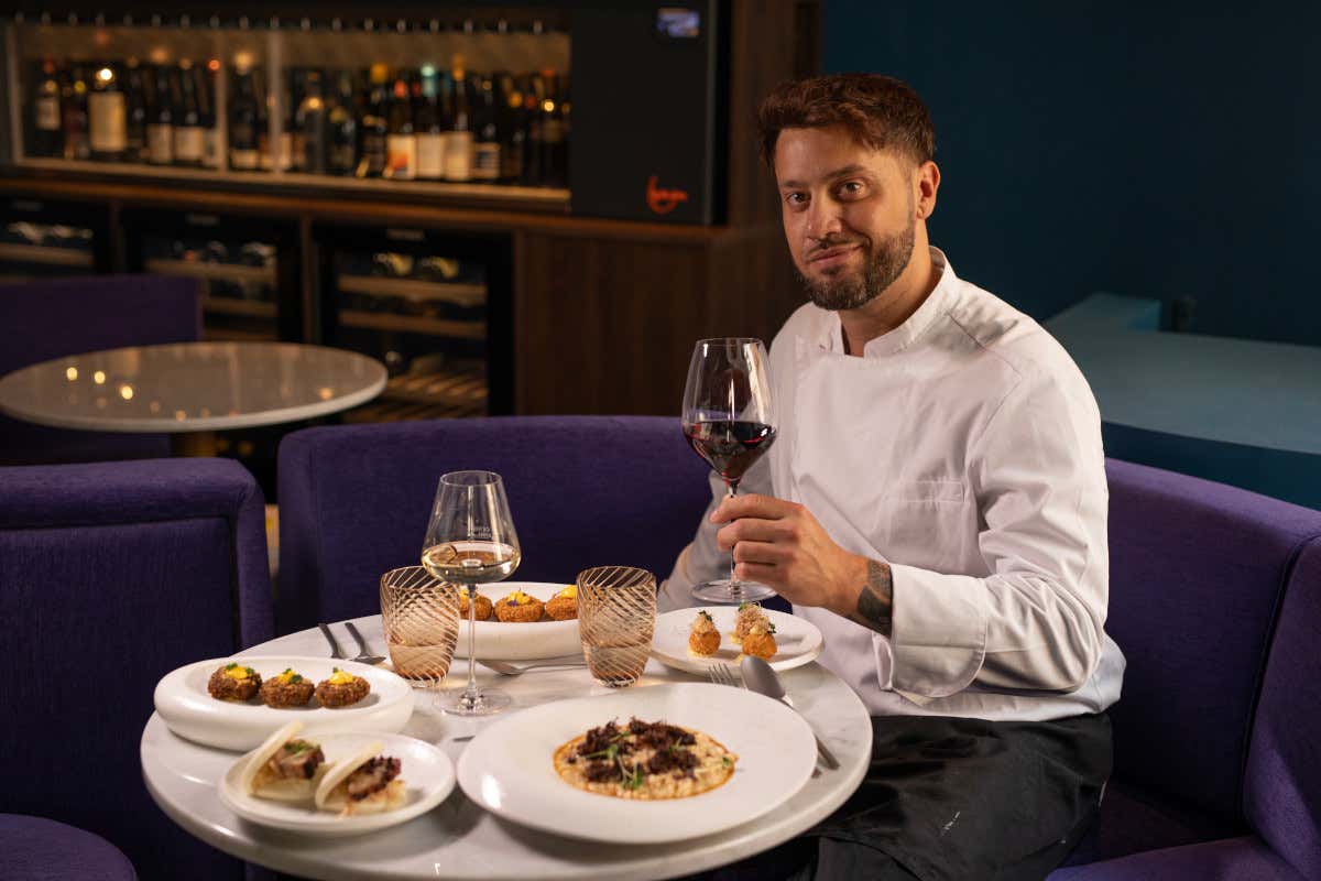 La proposta gastronomica è firmata dallo chef Matteo Giovanoli