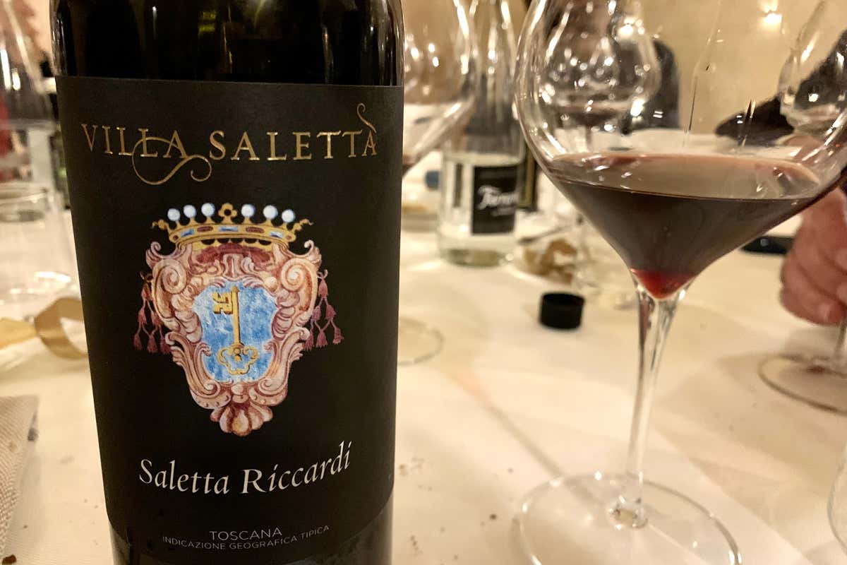 Saletta Ricciardi, Sangiovese in purezza Villa Saletta, un mosaico di matrice agroalimentare