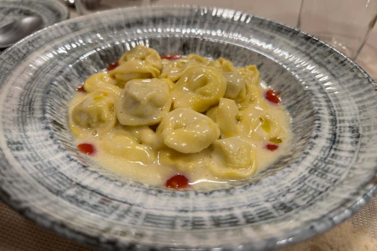 Tortellini in bianco al Parmigiano