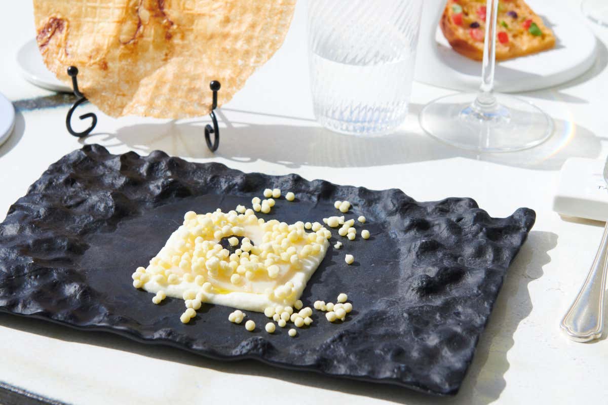 Il Calamaro del Golfo (mozzarella di bufala campana e melissa)