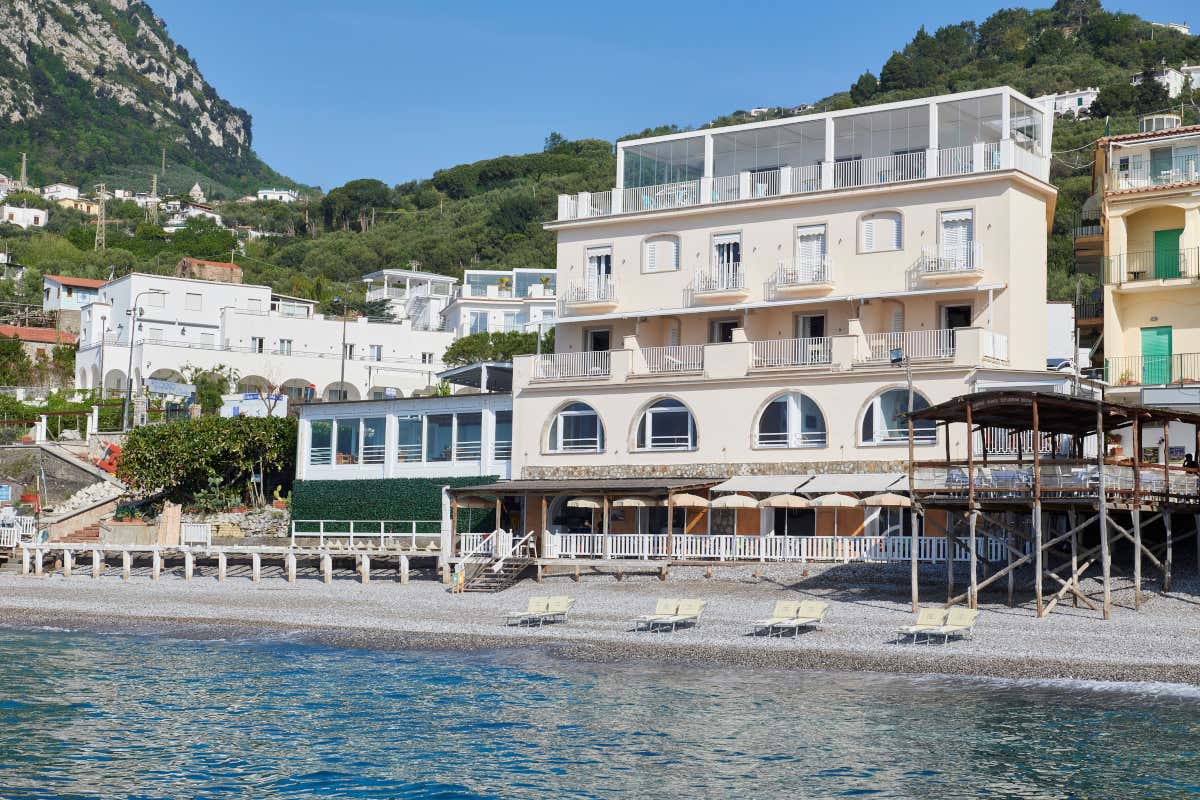 Taverna del Capitano, sulla baia di Marina del Cantone a Nerano (Na)