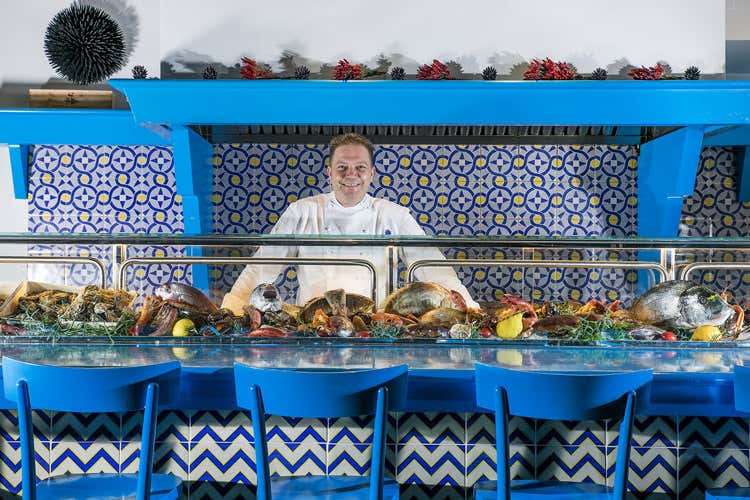 Andrea Migliaccio (Sapori di mare e bollicineal Riccio Restaurant di Anacapri)