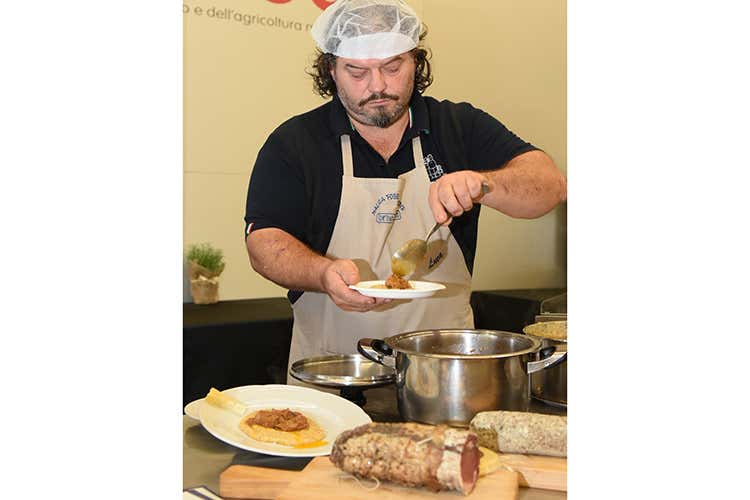 Luca Pancotto (Una ricetta tradizionale friulana &egrave; la migliore di AgrieTour 2018)