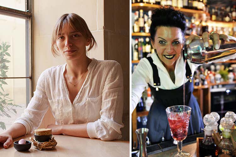 Isabella Potì (credito foto: Pellegrino Brothers) e Cinzia Ferro (credito foto: Andrea Marcovicchio) - Le ricette di Potì e Ferro per celebrare la festa della donna Isabella Potì (credito foto: Pellegrino Brothers) e Cinzia Ferro (credito foto: Andrea Marcovicchio) - Le ricette di Potì e Ferro per celebrare la festa della donna