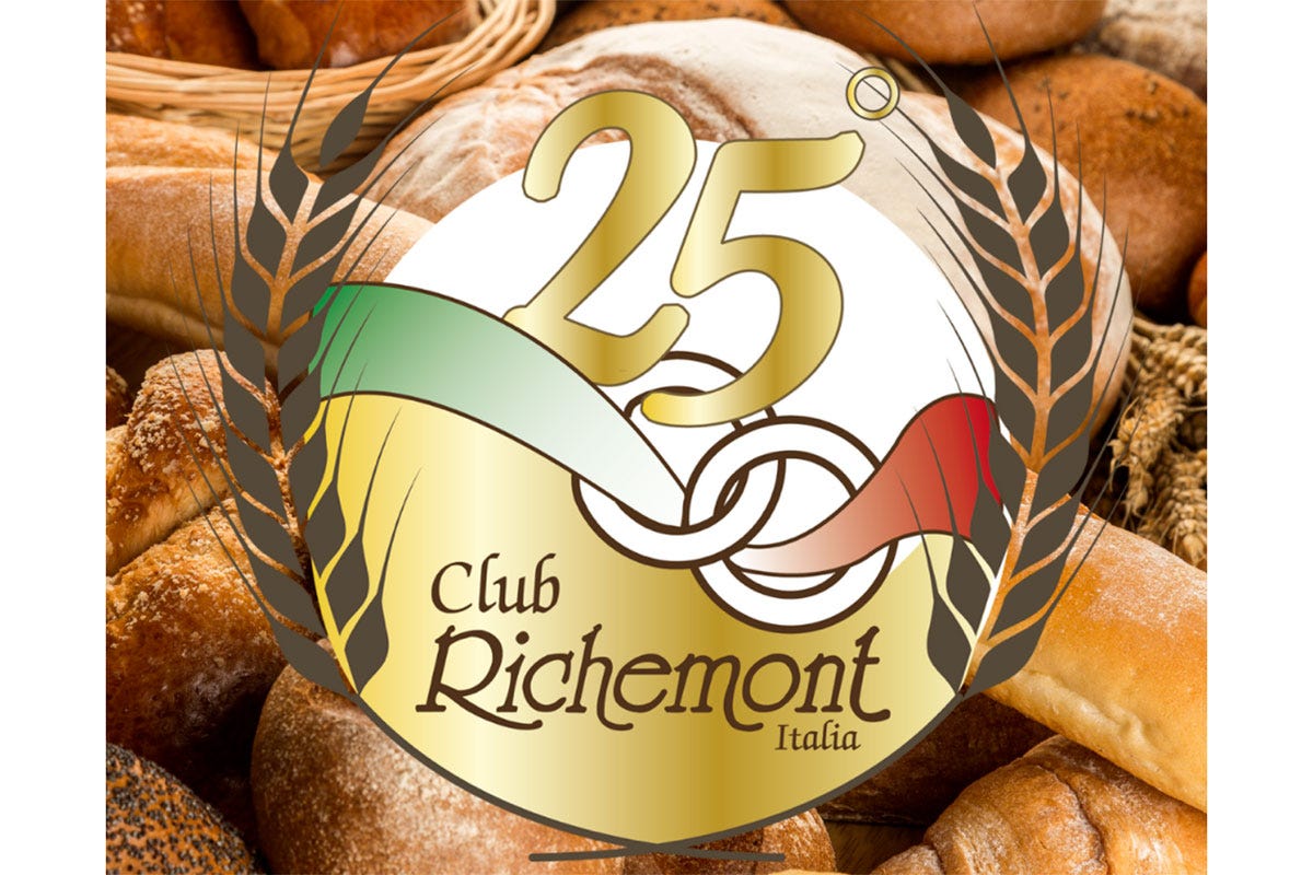 Il logo dei 25 anni del Club Italia È italiano il presidente dei migliori panificatori del mondo