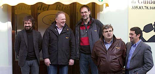 Da sinistra: Gabriele Marchesi, Volker Emmrich, Christian Johann, Fabrizio Maria Marzi e Paolo Massone Da sinistra: Gabriele Marchesi, Volker Emmrich, Christian Johann, Fabrizio Maria Marzi e Paolo Massone
