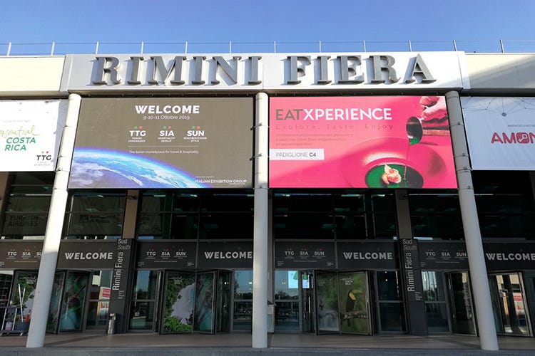 La fiera di Rimini (Rimini capitale del turismo3mila aziende in Fiera)