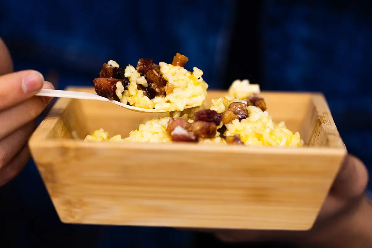 Il risotto da passeggio pronto in 4 minuti Mai mangiato un risotto da passeggio? A Roma &egrave; autentico e sostenibile