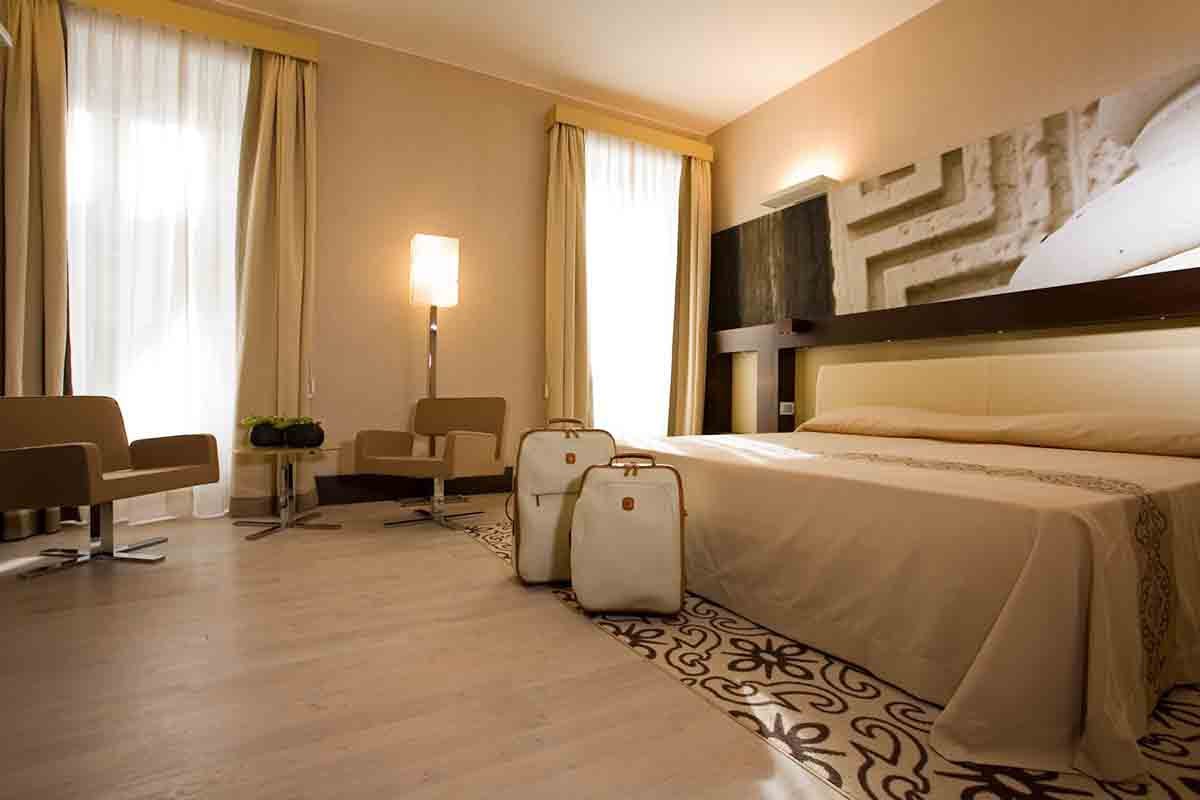 Le camere hanno i colori del Salento Risorgimento Hotel Resort, quintessenza del Barocco leccese