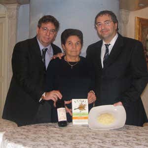 Antonio e Claudo Mercadante, con la mamma Michela