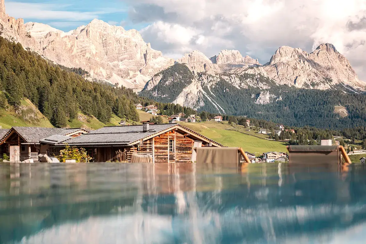 La vista dell'hotel 