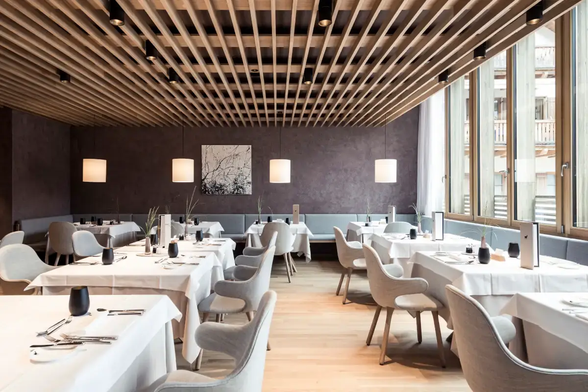 Il ristorante dell'hotel 