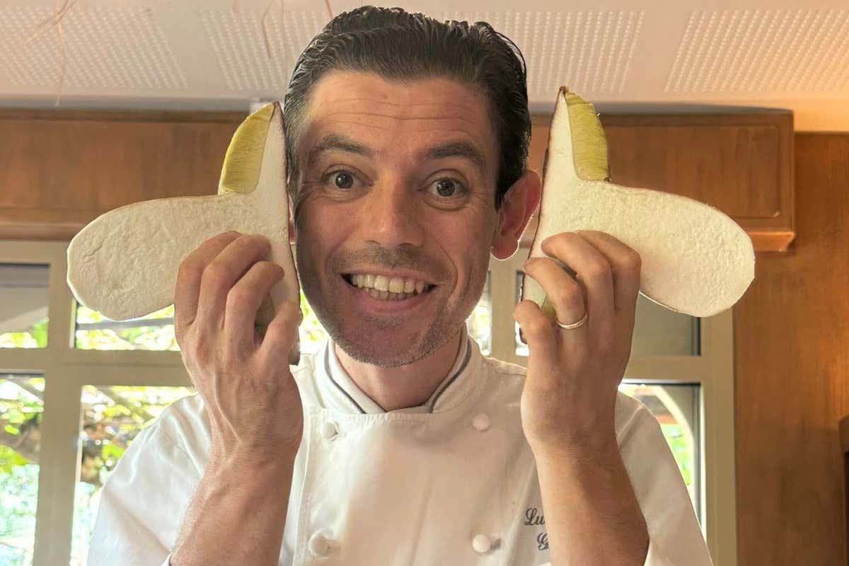 Bellagio nel piatto: il risotto ai fiori di zucchina e tartufo di Luigi Gandola Bellagio nel piatto: il risotto ai fiori di zucchina e tartufo di Luigi Gandola