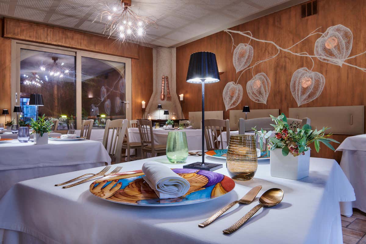 Bellagio nel piatto: il risotto ai fiori di zucchina e tartufo di Luigi Gandola Bellagio nel piatto: il risotto ai fiori di zucchina e tartufo di Luigi Gandola