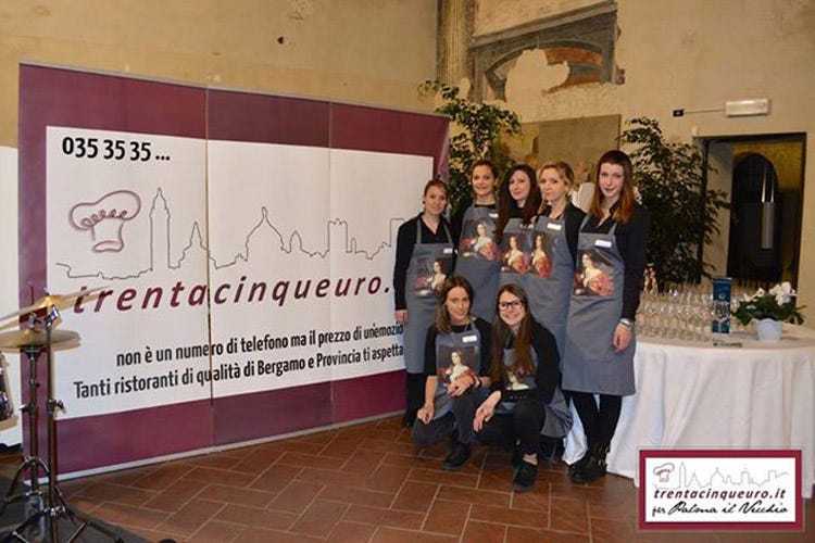 All'iniziativa aderiscono una quarantina di ristoranti bergamaschi (Ristoranti di qualitàA Bergamo si cena con 35 euro)