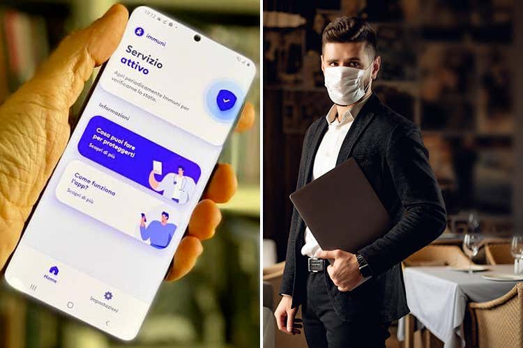 Da Immuni ai controlli al ristorante, contro la diffusione del coronavirus - L'app Immuni e la ristorazione monitorano (silenziosi) i contagi Da Immuni ai controlli al ristorante, contro la diffusione del coronavirus - L'app Immuni e la ristorazione monitorano (silenziosi) i contagi
