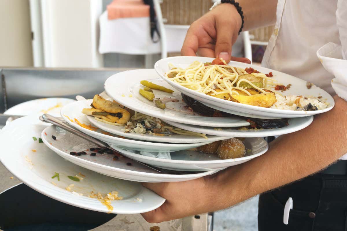 Nei ristoranti, piuttosto che gettare ciò che resta nei piatti, si dovrebbe incentivare la doggy bag Spreco alimentare: serve un cambio di mentalità. Anche nei ristoranti