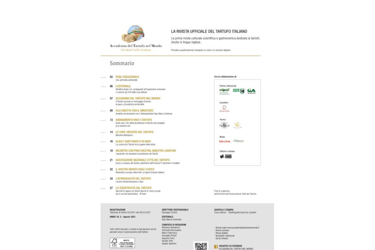 Il tuor mondiale del Tartufo
