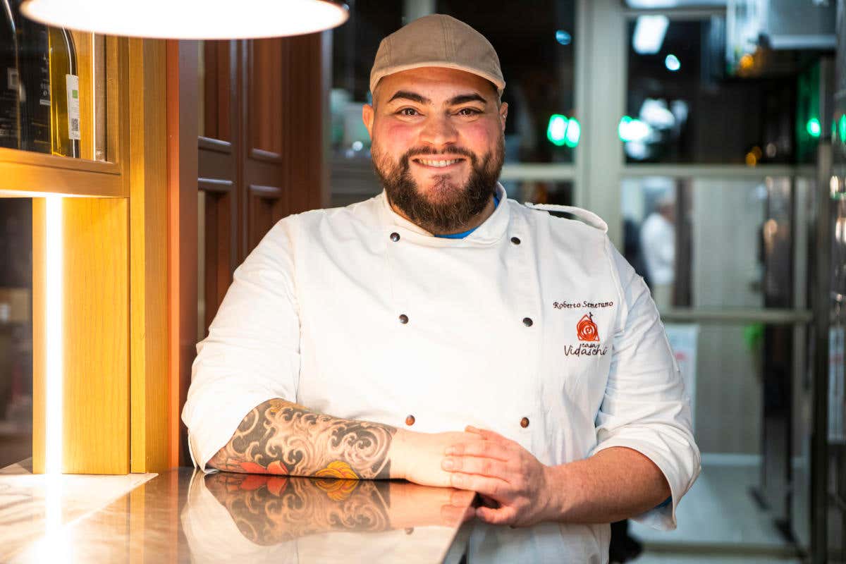Roberto Semerano, pastry chef di Casa Vidaschi 