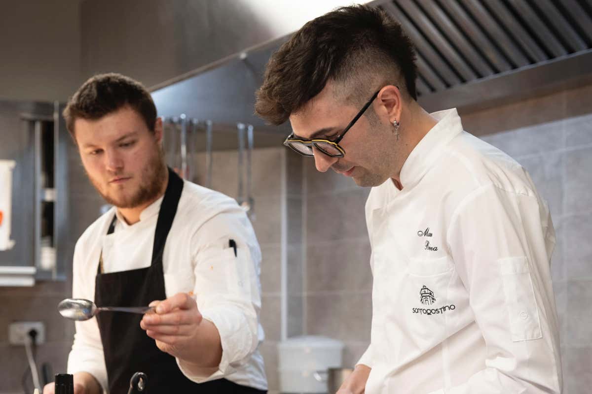 Chef Mauro Brina, del ristorante Sant'Agostino di Piacenza