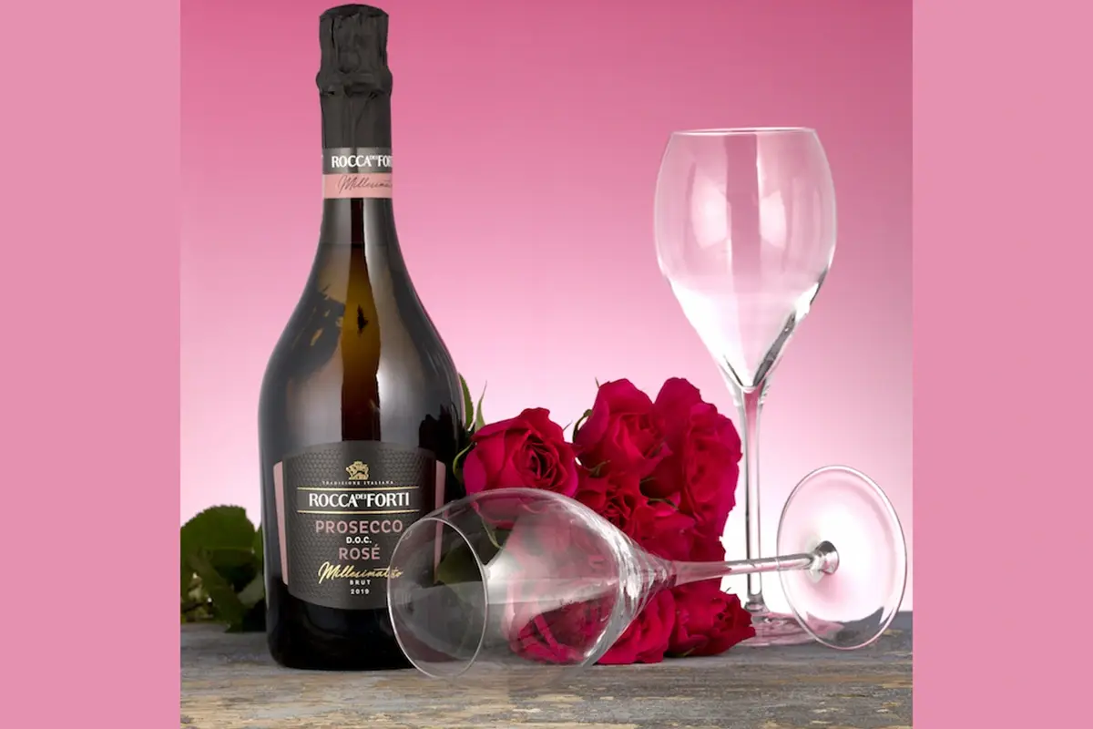 Rocca dei Forti Prosecco Doc Ros&eacute; Brut&nbsp; San Valentino, brindisi romantico con il Ros&eacute; brut di Rocca dei Forti