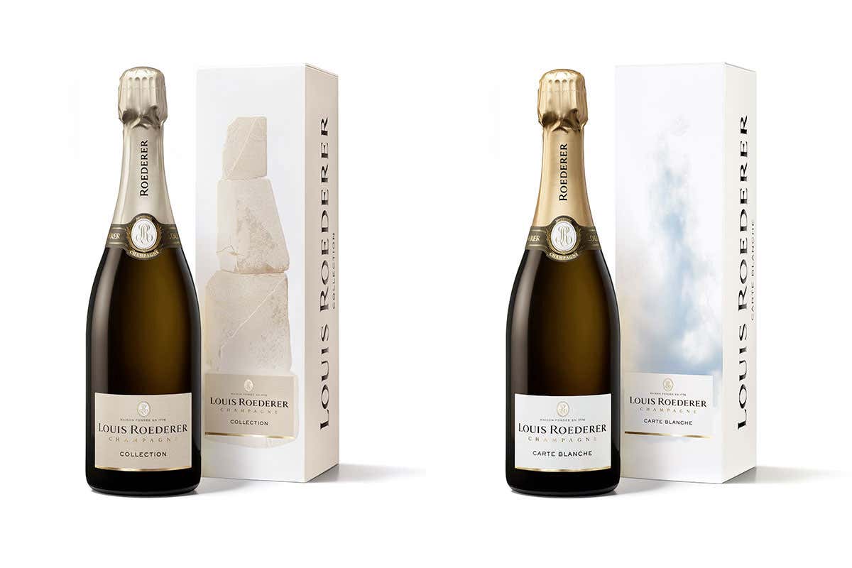 ... e le altre due Louis Roederer, le nuove etichette artistiche celebrano uomo e natura