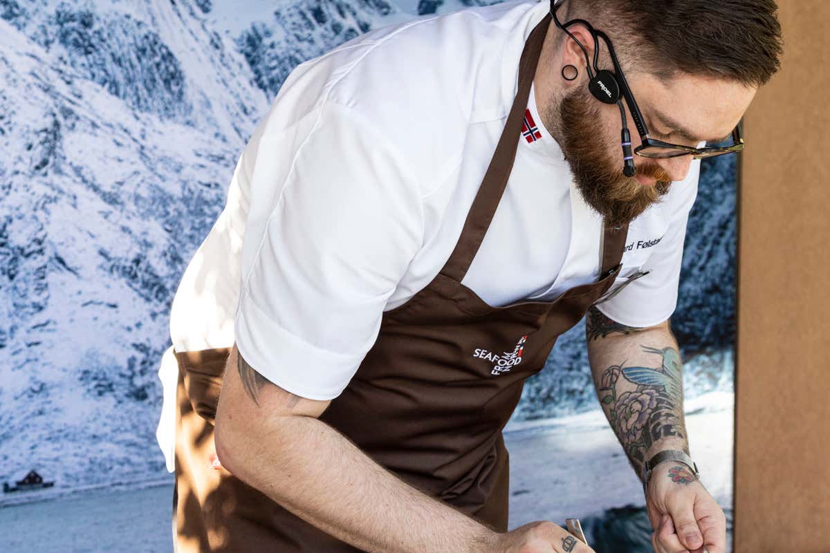 Vegard Følstad A Roma un viaggio tra i sapori del mare di Norvegia