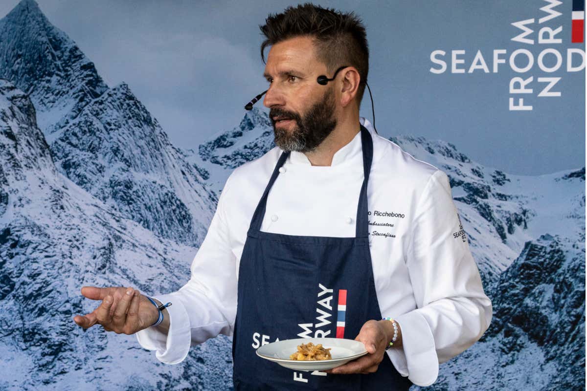 Ivano Riccobono A Roma un viaggio tra i sapori del mare di Norvegia