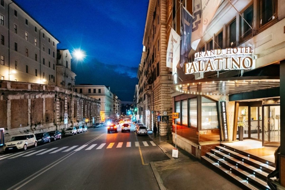 Il Grand Hotel Palatino è pronto a conquistare Roma
