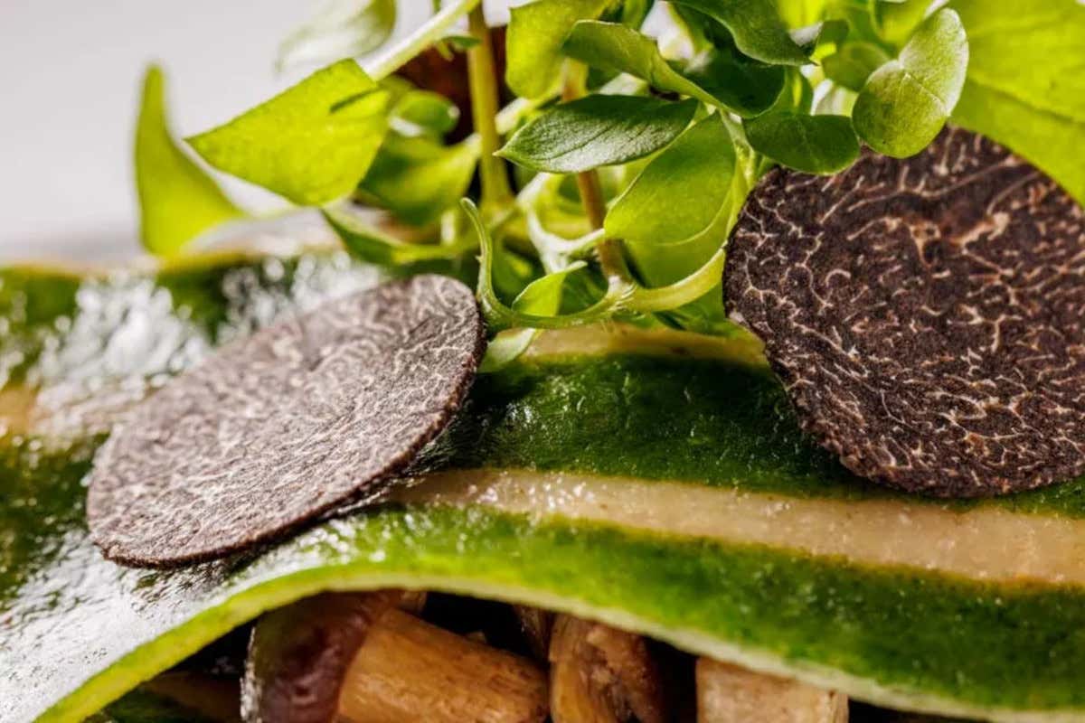 Ineo, piatto (foto sito) A Roma apre Ineo nuovo tempio gourmet Anantara Palazzo Naiadi