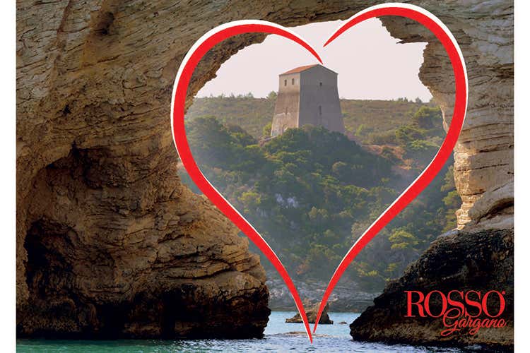 la cartolina che verrà spedita - Rosso Gargano sostiene il turismo Inviti al nord per visitare il territorio la cartolina che verrà spedita - Rosso Gargano sostiene il turismo Inviti al nord per visitare il territorio