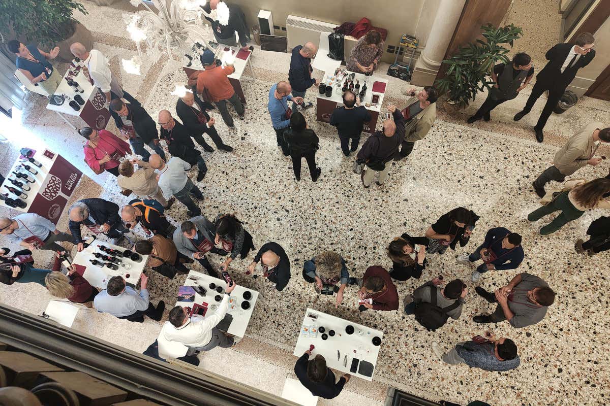 Si è svolta a Treviso la prima edizione di Rossobordò Rossobordò, buona la prima: in mostra i vini del Montello e dei Colli Euganei