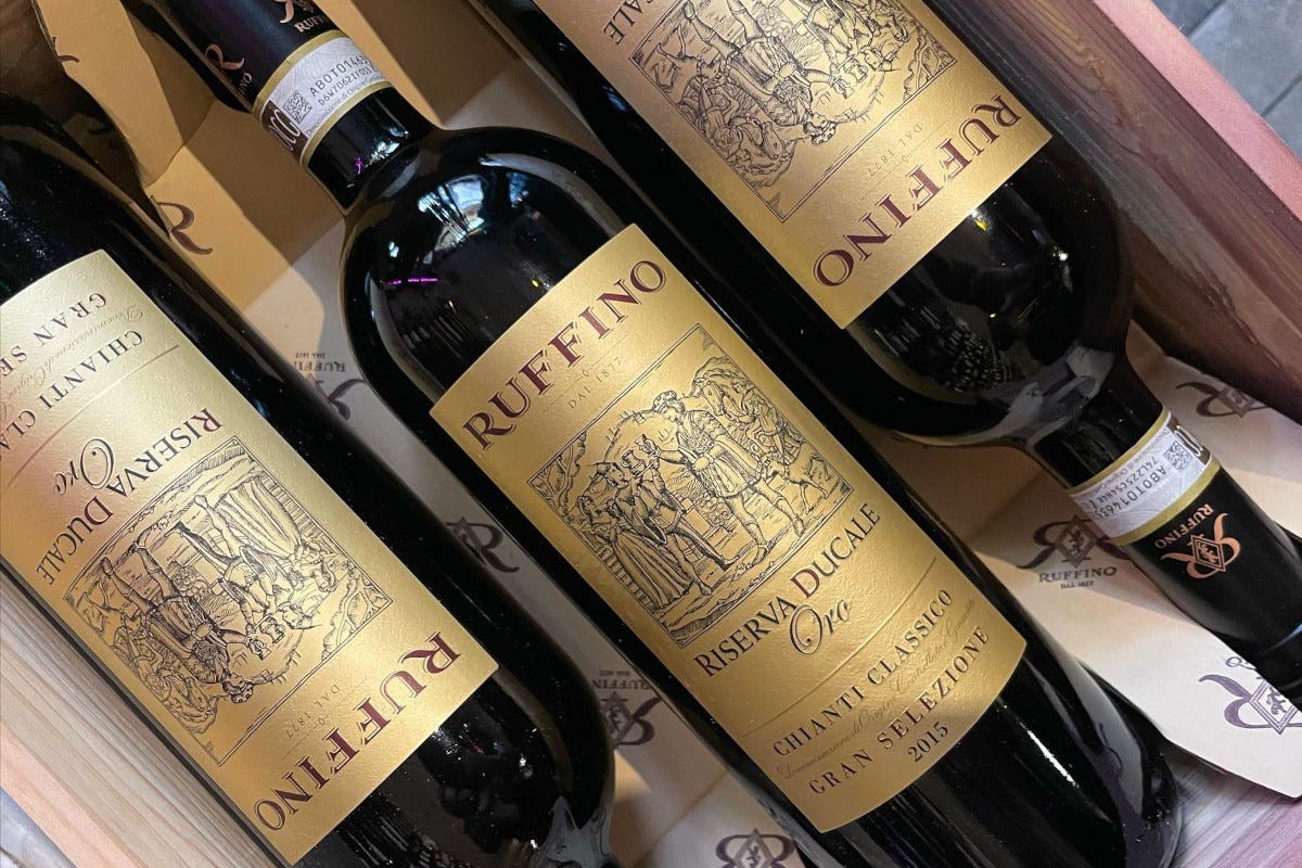 Ruffino 1877 alla Milano Design Week con il fine wine “Riserva Ducale Oro”