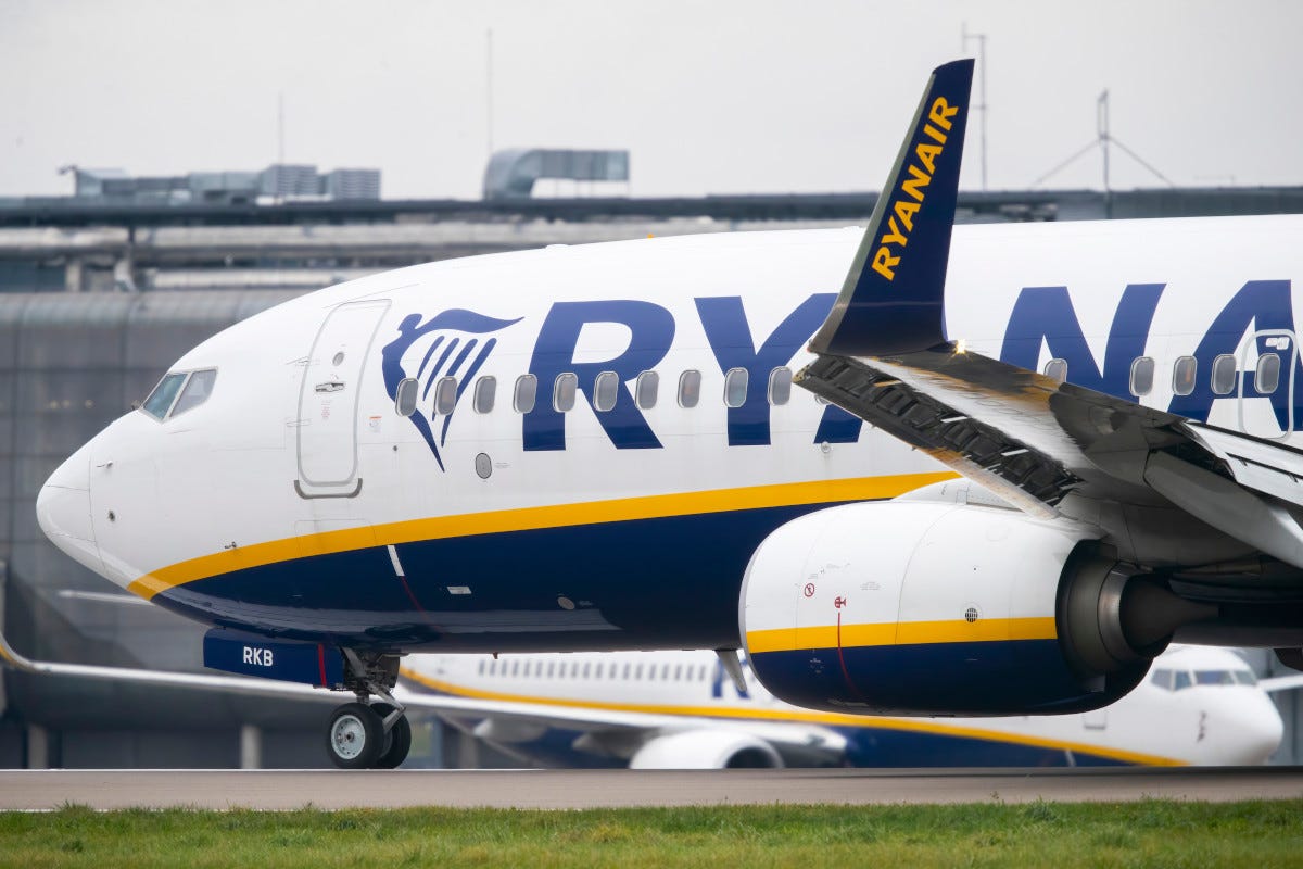 Ryanair si prepara per l'inverno: 21 milioni di posti disponibili per l'Italia