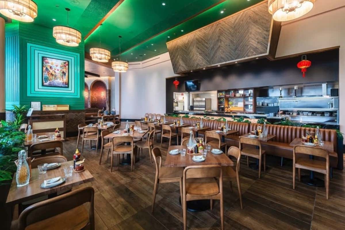 La sala del ristorante Rye Bunny di Washington