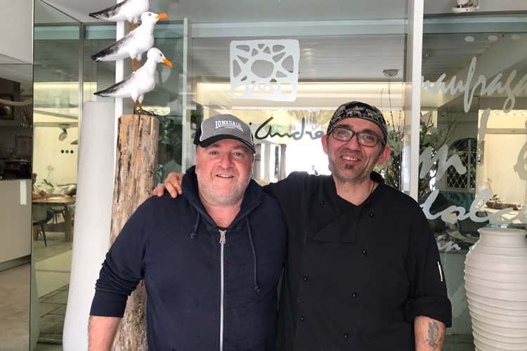 Maurizio Digiuni e Domenico Fasano - San Benedetto del Tronto, charme e gusto Da Bagni Andrea esperienza da vivere