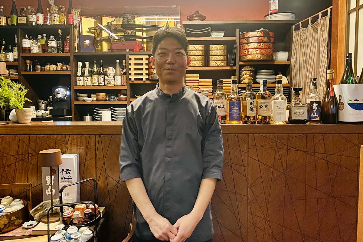 Lo chef Masanori Tezuka