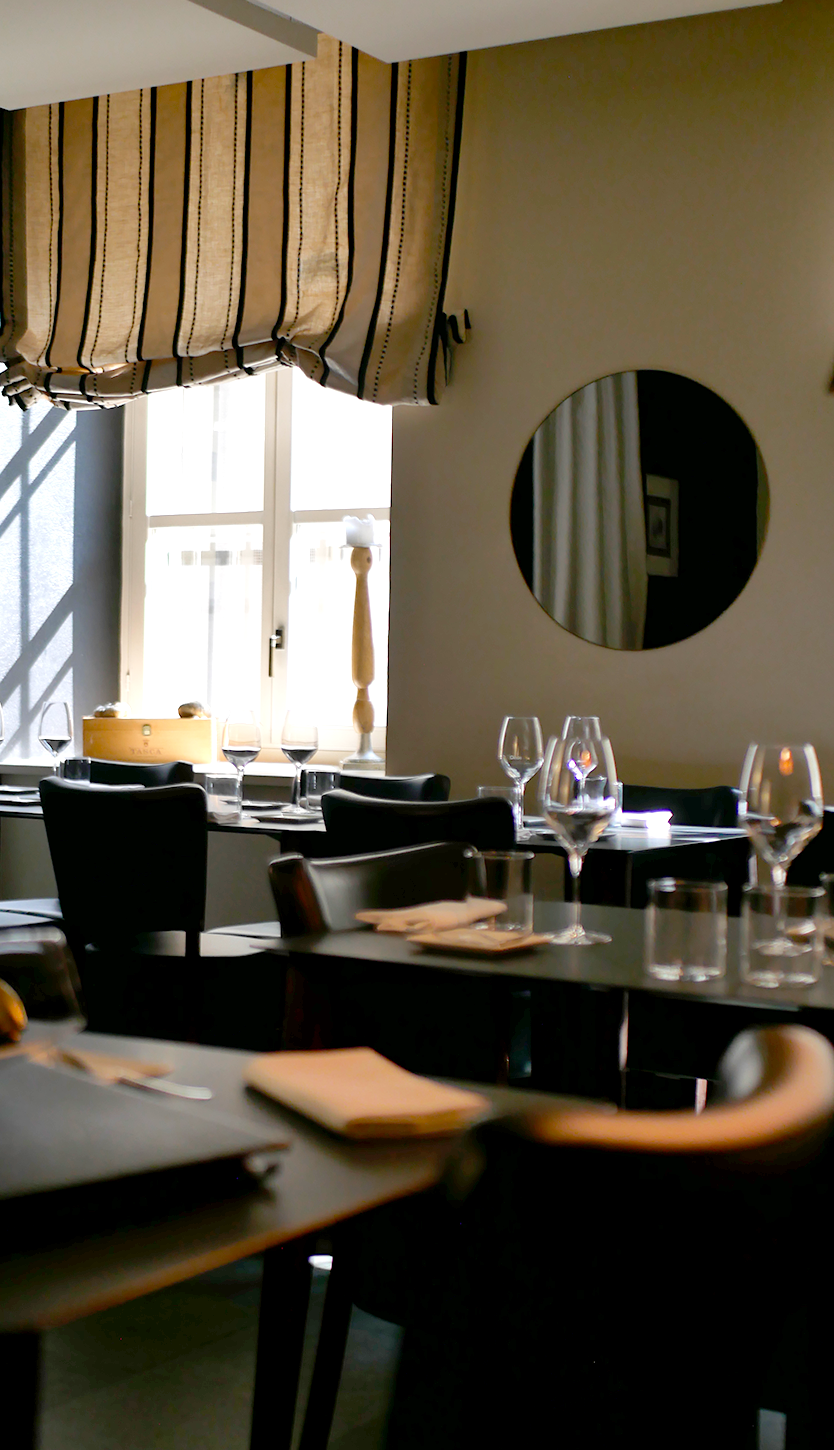 Un dettaglio degli interni di Oinos