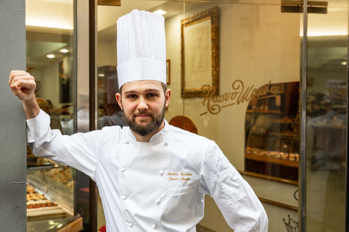 Andrea Sacchetti, figlio d’arte per scelta: cambiare la pasticceria, un dolce alla volta Andrea Sacchetti, figlio d’arte per scelta: cambiare la pasticceria, un dolce alla volta