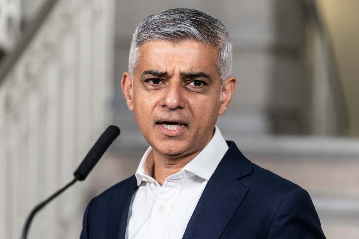 Il sindaco di Londra, Sadiq Khan