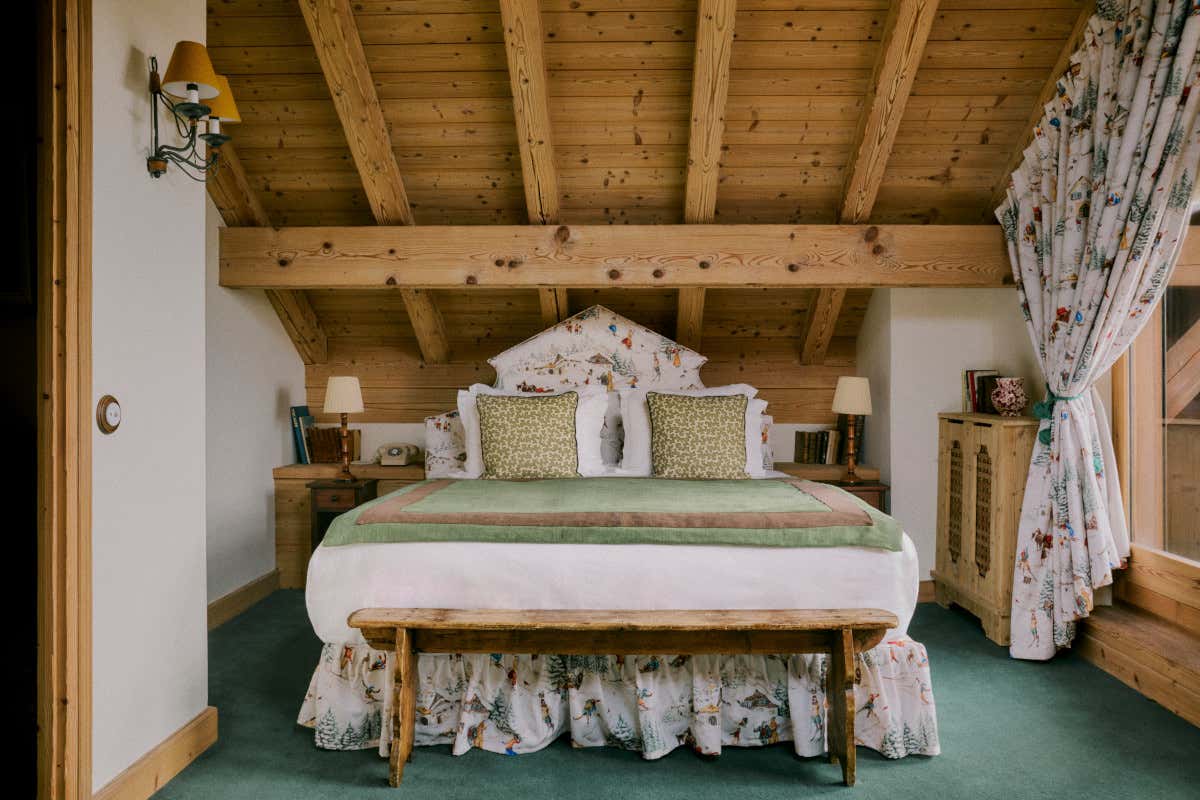 Una delle camere del Relais & Châteaux Hôtel Saint-Georges