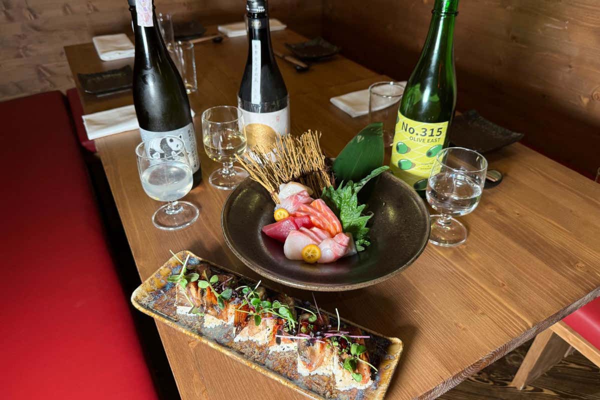 Due piatti del Sakaba Ie Koji