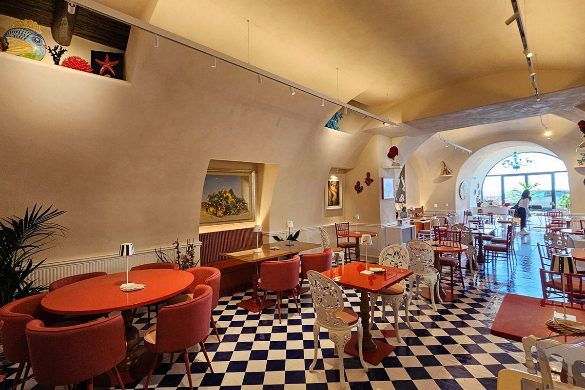 Sal De Riso Gourmet, la sala Sal De Riso Costa D'Amalfi Gourmet l'inaugurazione il 21 aprile a Minori