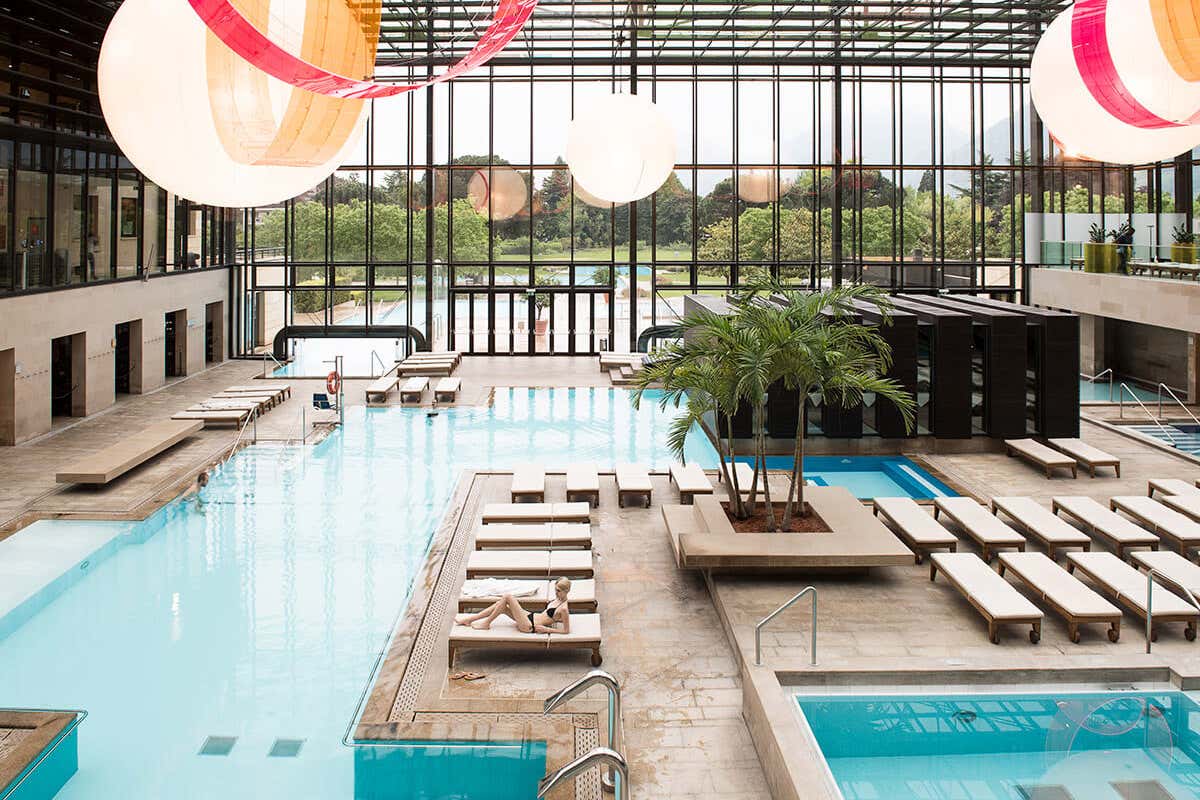 Terme di Merano sempre pi&ugrave; sostenibili Novit&agrave; per Terme Merano tra Roof Whirpool e Medical area