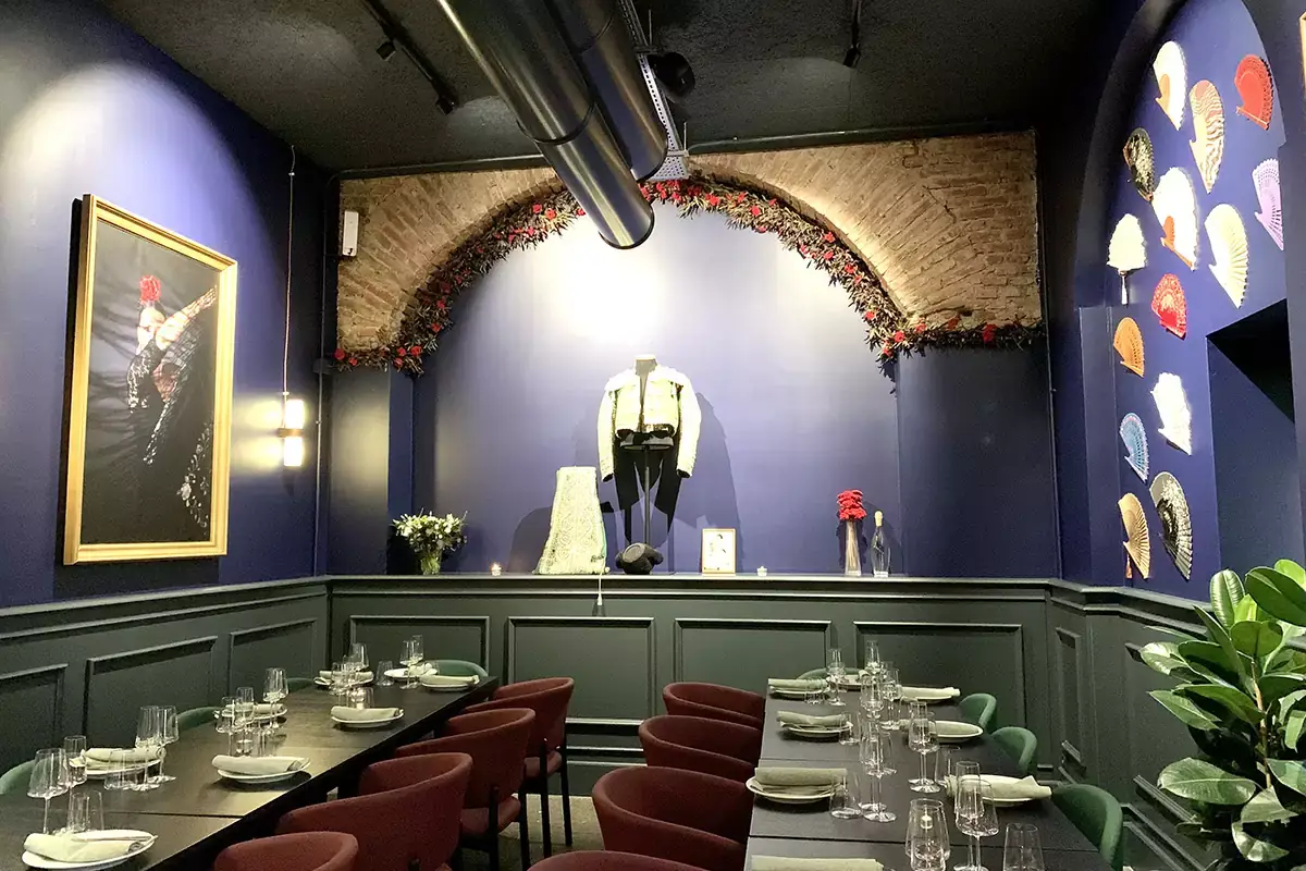 La sala dedicata al torero Paco Ramos Con Se&ntilde;or&igrave;o arriva a Milano la vera cucina di Spagna
